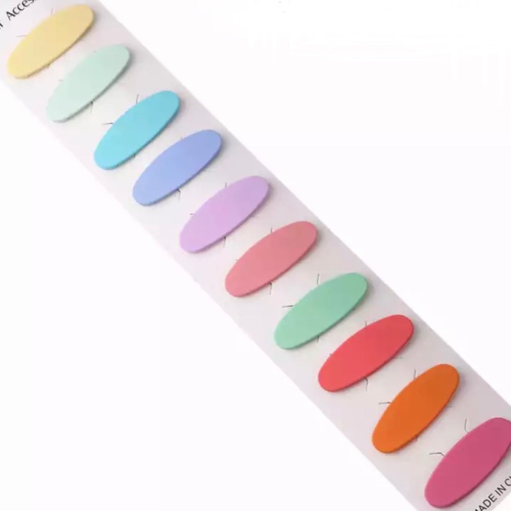 FREE when bundled!🍭🍡10pc Candy Chunky Clip Set🍬 - Picture 2 of 9